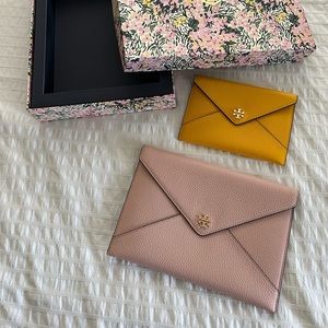 Tory Burch Envelope Clutch Set